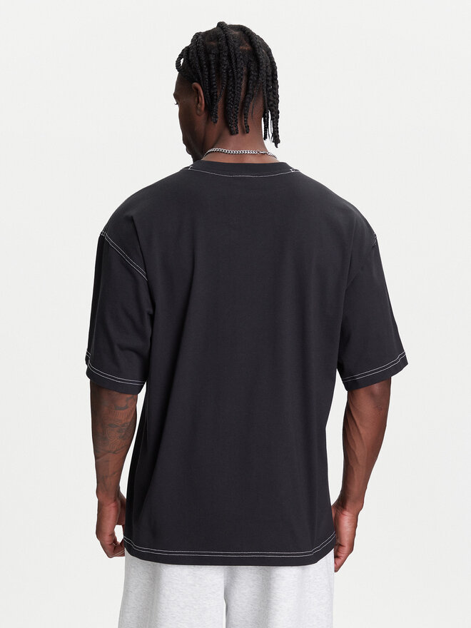 adidas adidas Marškinėliai Wabash JW0159 Juoda Oversize