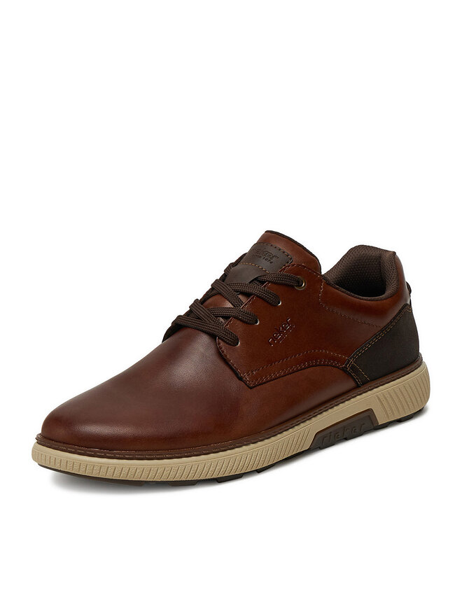 Rieker Sneakersy Rieker B3313-24 Hnědá