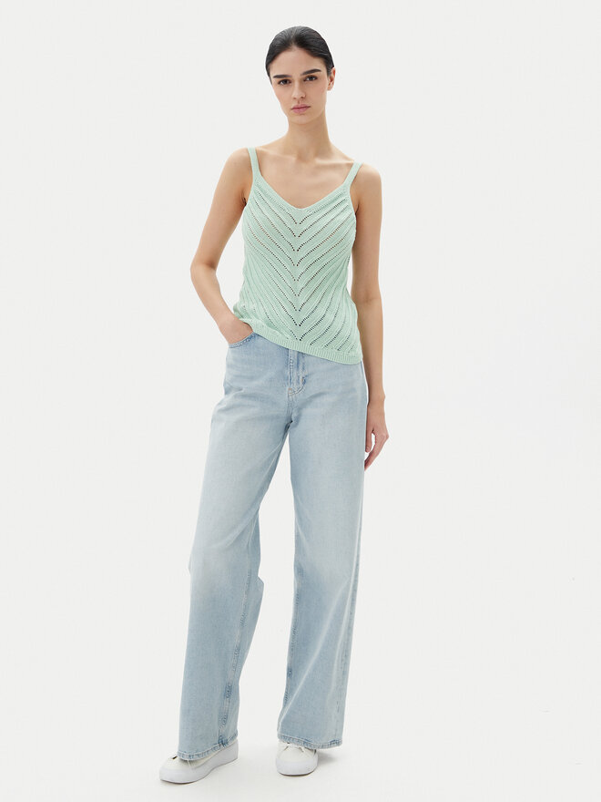 Vero Moda Vero Moda Felső Peru 10326463 Zöld Regular Fit