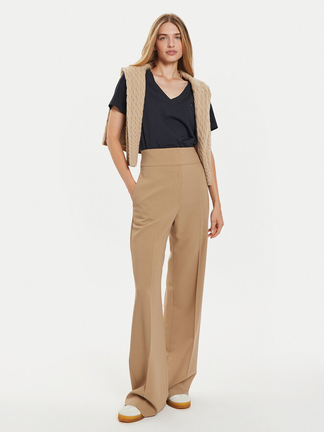 Tommy Hilfiger Tommy Hilfiger Marškinėliai WW0WW44177 Tamsiai mėlyna Regular Fit