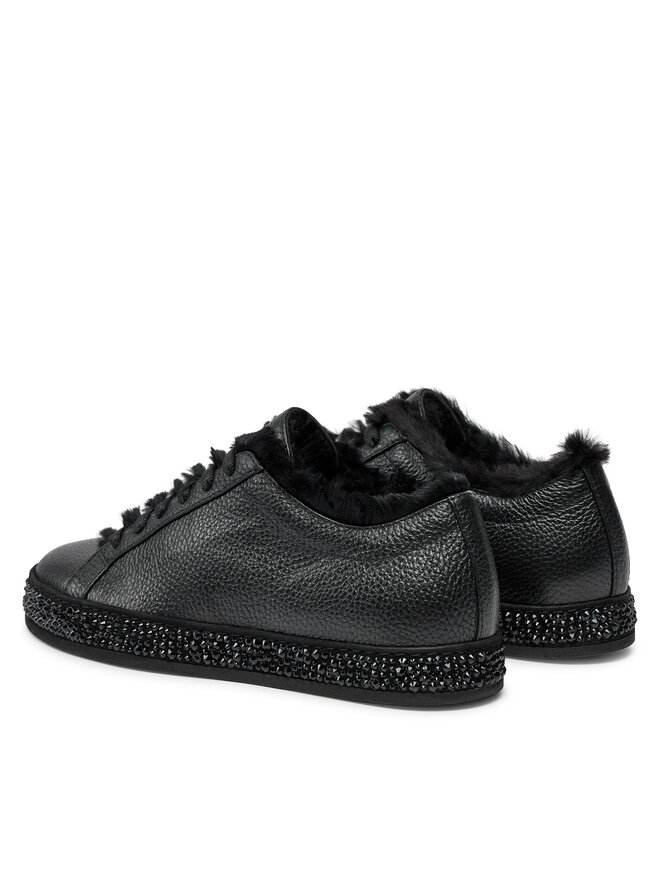 Le Silla Sneakers Le Silla Andrea Fod 1633T020M1LLBUK933 Schwarz