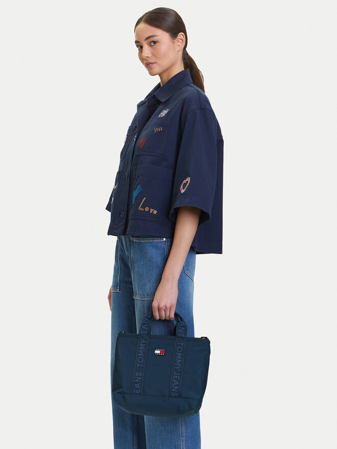 Tommy Jeans Táska Tommy Jeans Tjw Daily Mini Tote AW0AW17566 Sötétkék