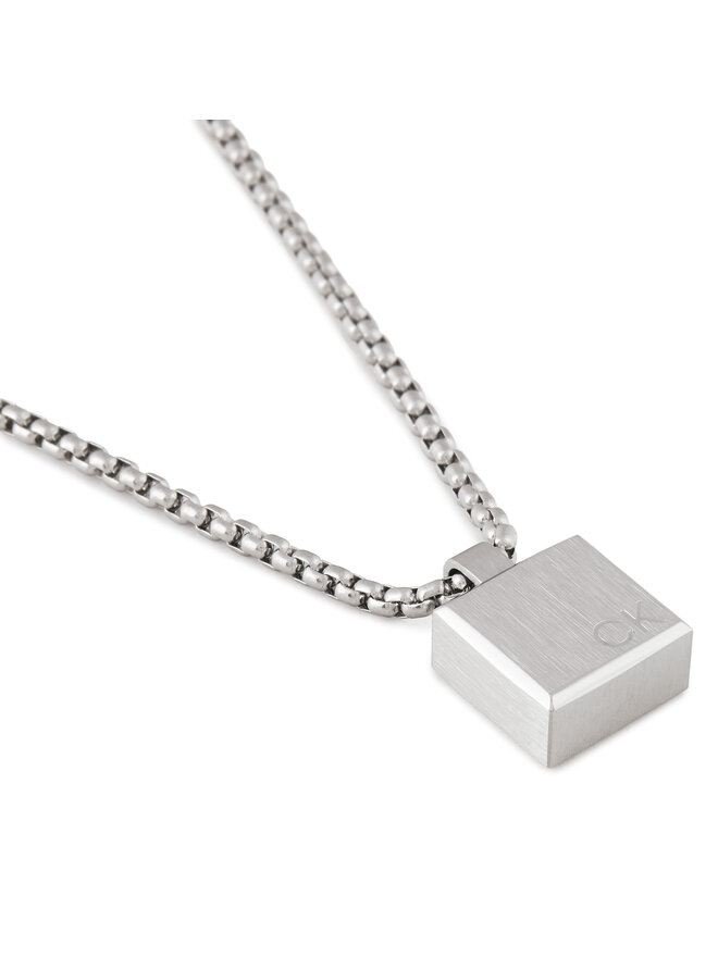 Calvin Klein Naszyjnik Calvin Klein 35000486 Srebrny