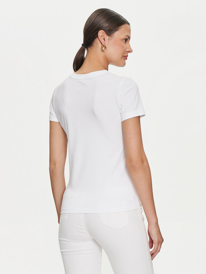 Guess Jeans Guess Jeans Camiseta W4YI03 J1314 Blanco Slim Fit