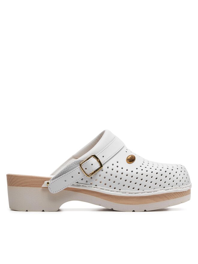 Scholl Šľapky Scholl Clog S/Comf.B/S Ce F20078 1065 400 Biela