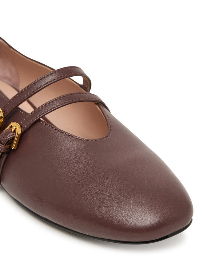 Coccinelle Ballerinas Coccinelle Coccinellerisako Smooth E4 U6F 19 01 01 Dunkelrot