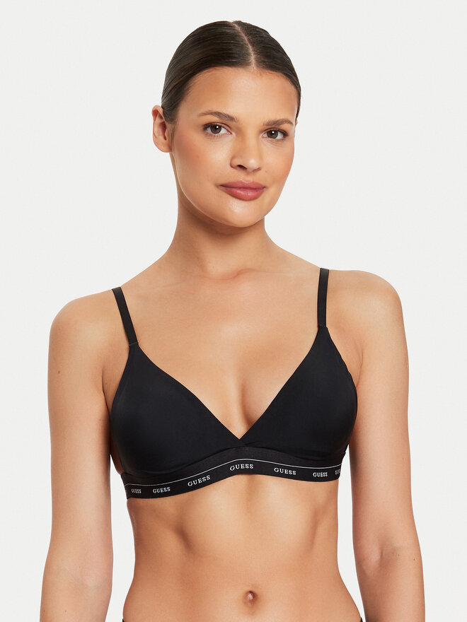 Guess Guess Σουτιέν χωρίς μπανέλα Jane Soft O4YC16 KCF20 Μαύρο
