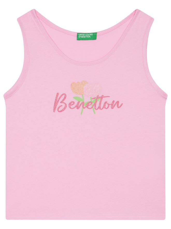 United Colors Of Benetton United Colors Of Benetton Top 3I1XGH012 Rosa Regular Fit
