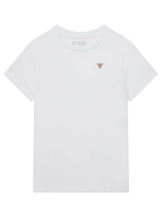 Guess Guess Marškinėliai L5YI38 K5M20 Balta Regular Fit