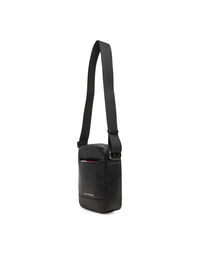 Tommy Hilfiger Τσαντάκι Tommy Hilfiger Th Central Mini Reporter AM0AM13486 Μαύρο