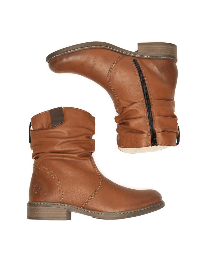 Rieker Μποτάκια Rieker Z4180-22 Καφέ