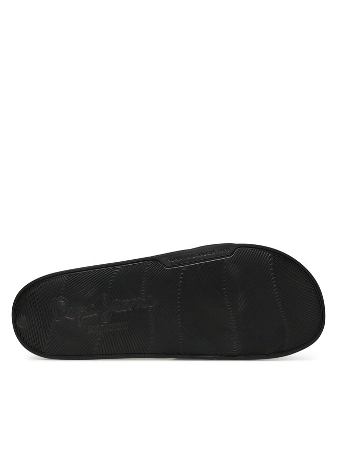 Pepe Jeans Šľapky Pepe Jeans Slider Origin M PMS70160 Čierna
