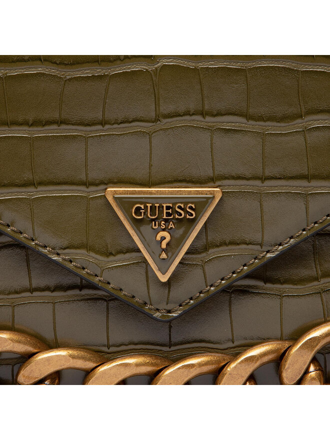 Guess Дамска чанта Guess Retour (CC) HWCC86 64200 Зелен