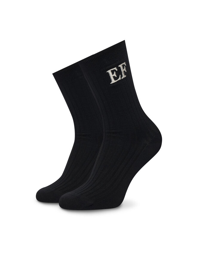 Elisabetta Franchi Lange Socken Elisabetta Franchi CZ-11A-67E2 Schwarz