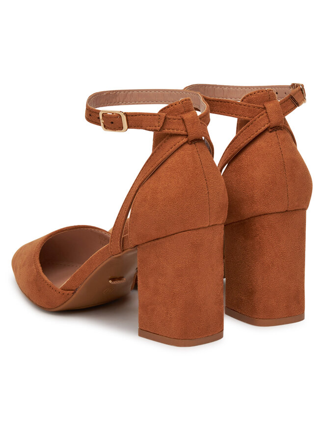 DeeZee Pumps DeeZee DZ1019 Braun
