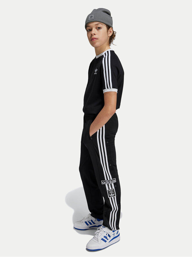 adidas adidas Marškinėliai 3-Stripes IX7626 Juoda Relaxed Fit