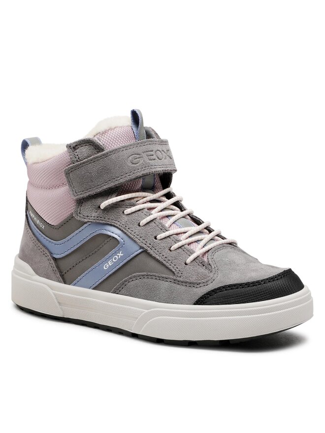 Geox Schnürschuhe Geox J Weemble G. B J260LA 0ME22 C0502 D Grau