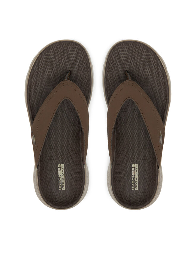 Skechers Σαγιονάρες Skechers Go Walk Flex Sandal-Vallejo 229202/CHOC Καφέ