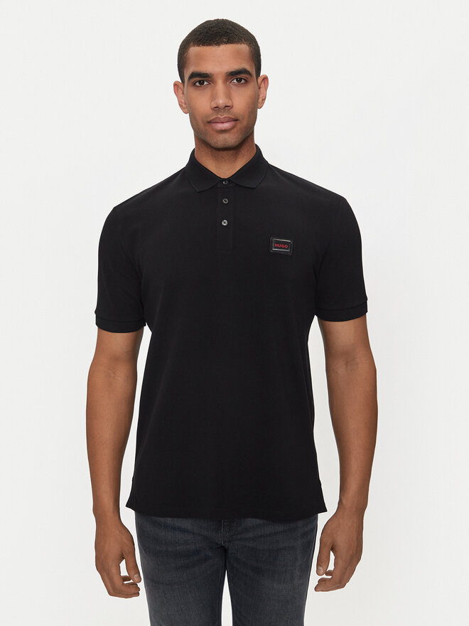 HUGO Hugo Poloshirt Dereso_Gel 50528173 Schwarz Regular Fit