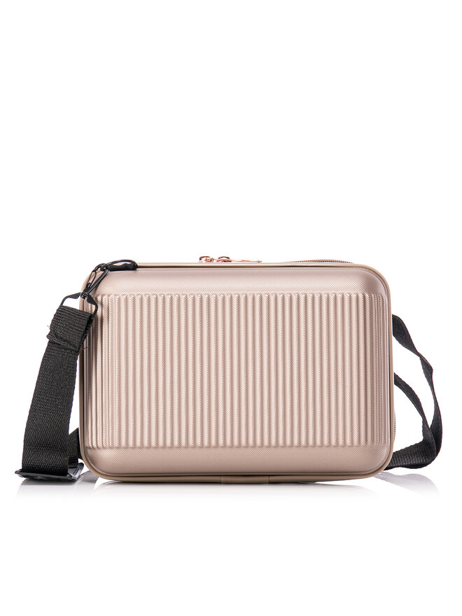 Semi Line Geantă tip cufăr Semi Line T5944-1 Auriu