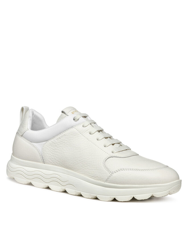 Geox Sneakersy Geox U Spherica U55BYA 00046 C1000 Biały