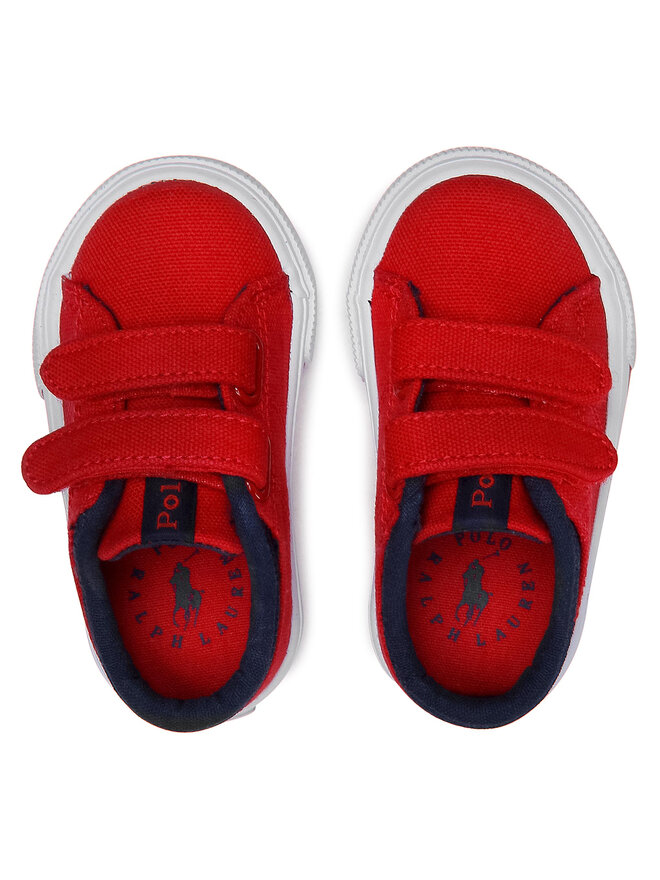 Polo Ralph Lauren Sneakers aus Stoff Polo Ralph Lauren Elmwood Ez RF102963 Rot