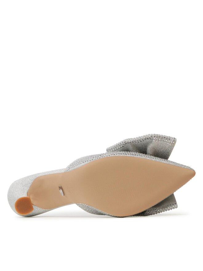 DeeZee Klapki DeeZee HLL8759-6 Srebrny