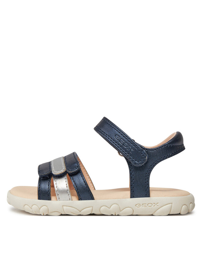 Geox Sandali Geox J Sandal Haiti Girl J458ZD 000NF C0673 M Mornarsko modra