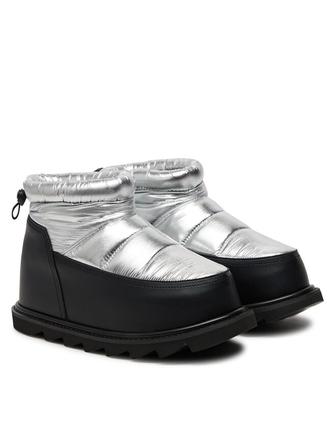 United Nude Ботильйони United Nude Zembla Bubble Bootie 10884141190 Срібний