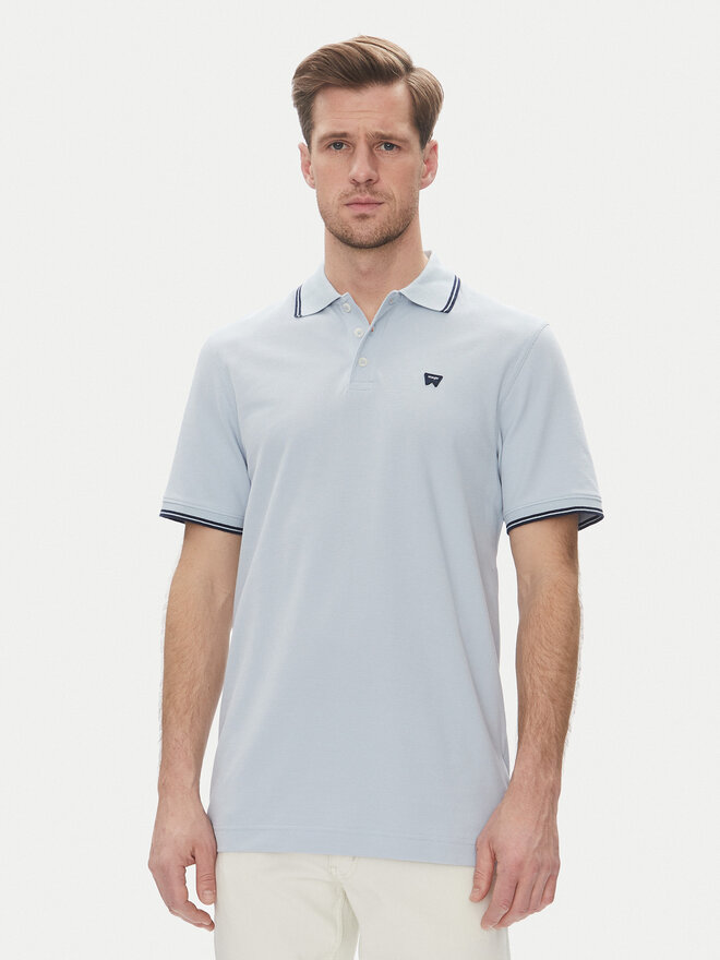 Wrangler Wrangler Polo 112362830 Svijetloplava Regular Fit