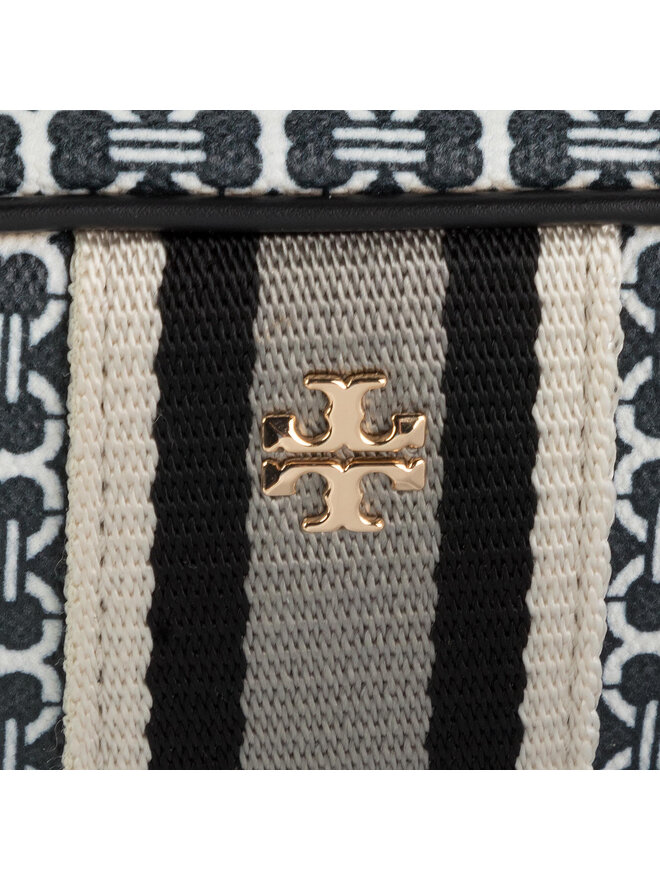 Tory Burch Сумка Tory Burch Gemini Link Canvas Mini Bag 57743 Чорний