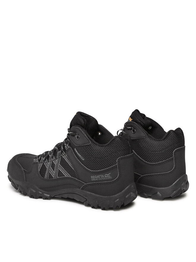 Regatta Bakancs Regatta Edgepoint Mid Wp RMF622 Fekete