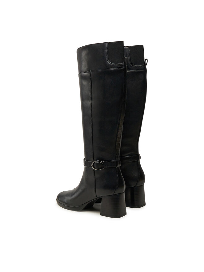 Geox Μπότες Geox Walk Pleasure 55D D46XBD 00043 C9999 Μαύρο