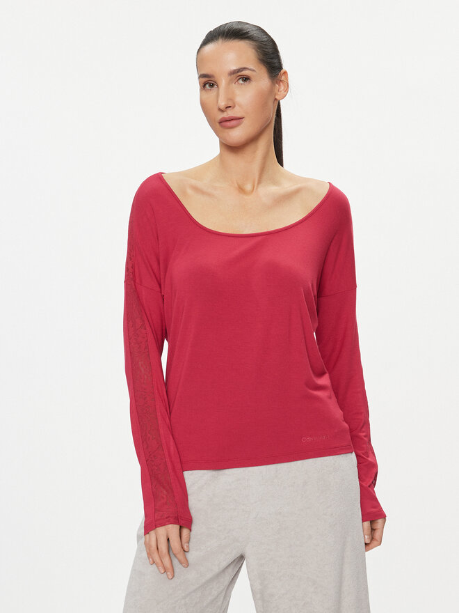 Calvin Klein Underwear Calvin Klein Underwear Pyjama-T-Shirt 000QS7006E Rot Regular Fit