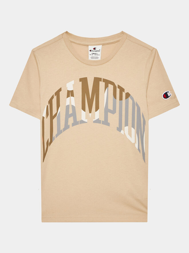 Champion Champion Marškinėliai 306362 Smėlio Regular Fit