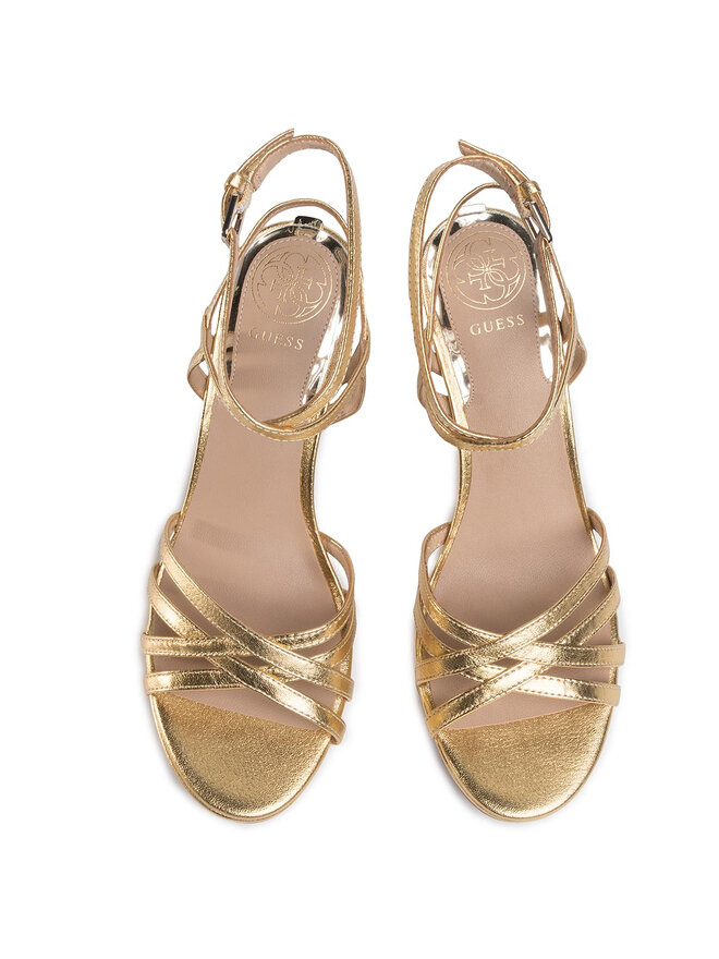 Guess Sandalen Guess Beachie FL6BEE LEM03 Goldfarben