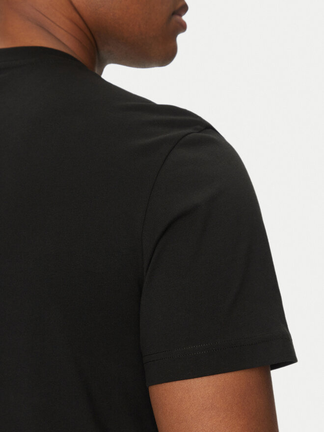 Lacoste Lacoste T-Shirt TH9842 Μαύρο Regular Fit