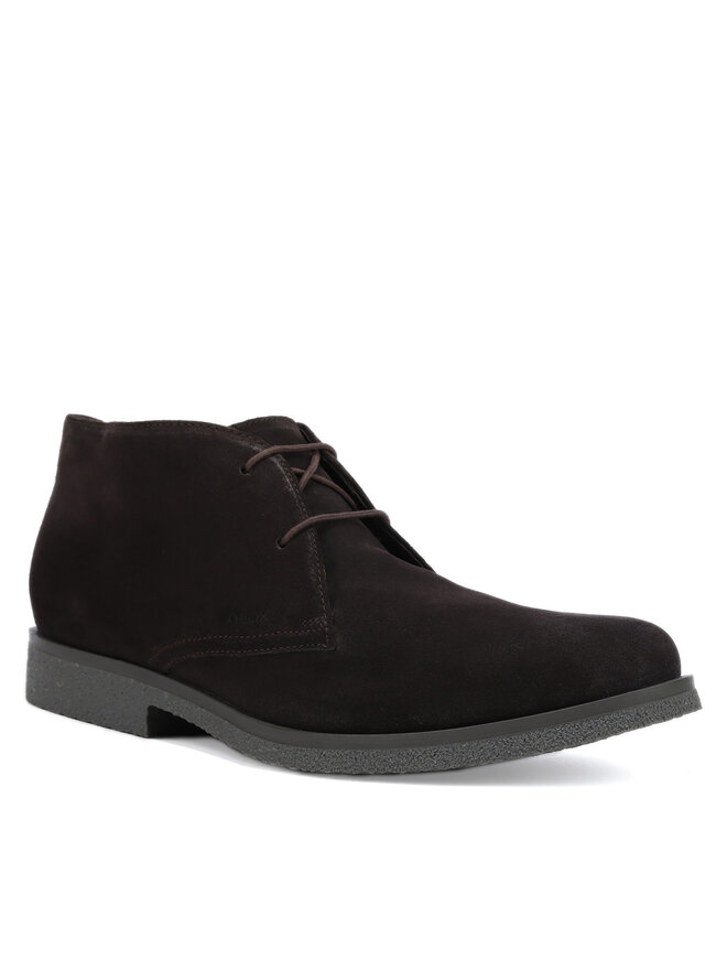 Geox Botines planos Geox U Claudio A U0458A 00022 C6024 Marrón