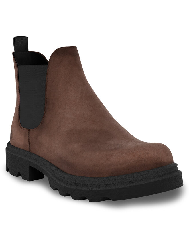 ECCO Šnurovacia obuv ECCO Grainer K 72823205014 Hnedá