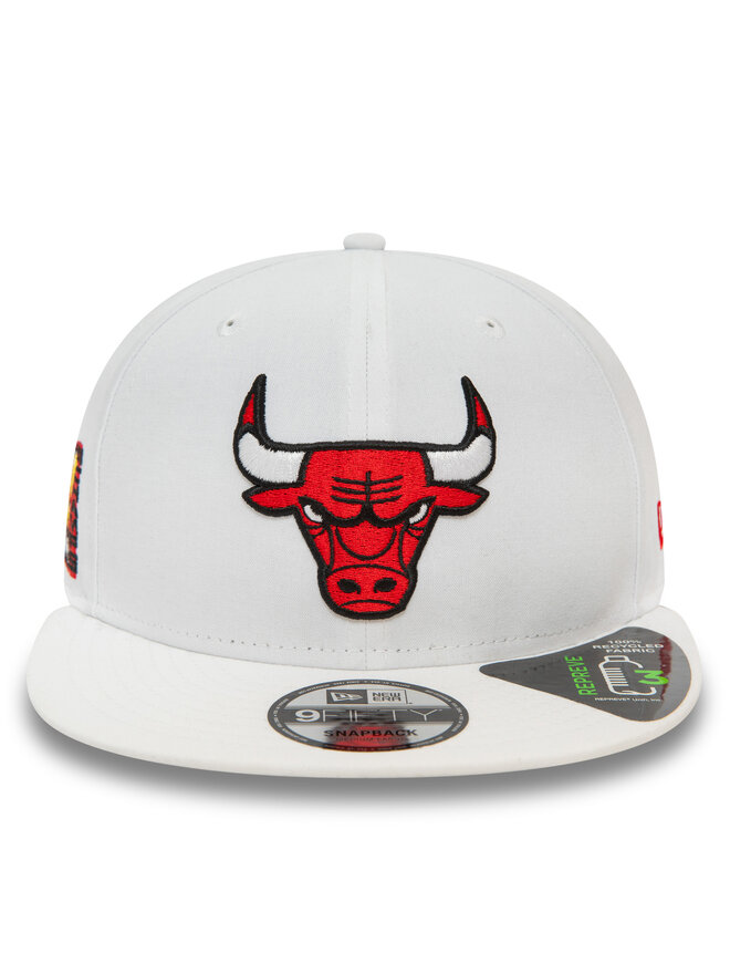 New Era Kšiltovka New Era Repreve 950 Bulls 60503415 Bílá