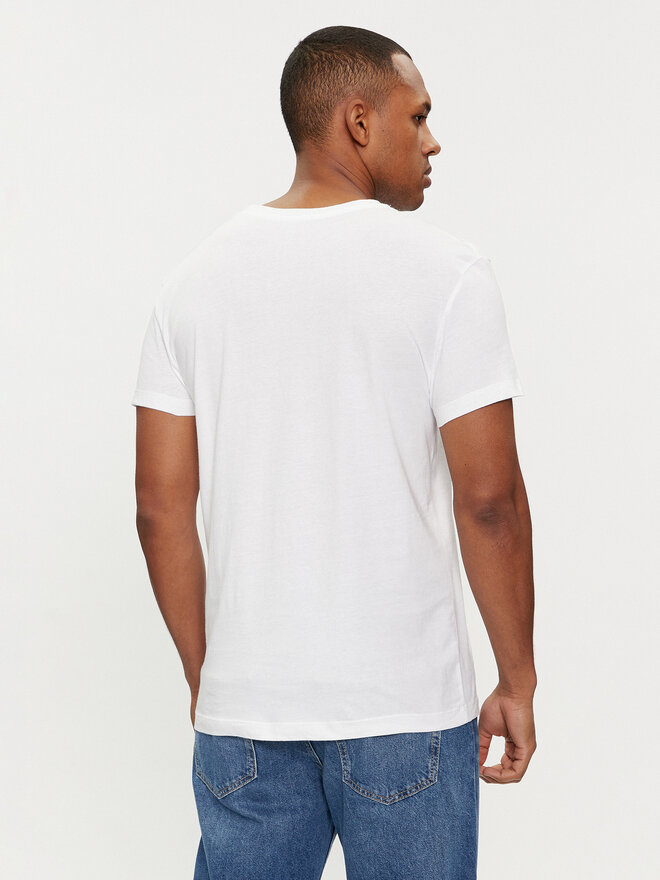 Gant Gant Set dveh majic 900002018 Bela Regular Fit