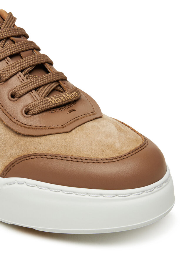 Max Mara Sneakersy Max Mara Maxi 2524766071650 Hnědá