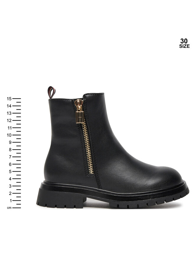 Tommy Hilfiger Μποτάκια Tommy Hilfiger Chelsea Boot T3A5-33566-1351 M Μαύρο