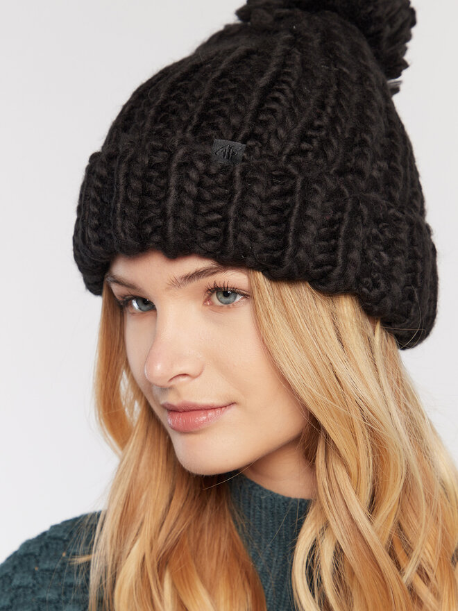 4F Gorro 4F H4Z22-CAD013 Negro
