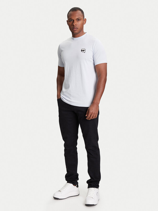 KARL LAGERFELD KARL LAGERFELD T-Shirt 755710 553224 Türkisfarben Slim Fit
