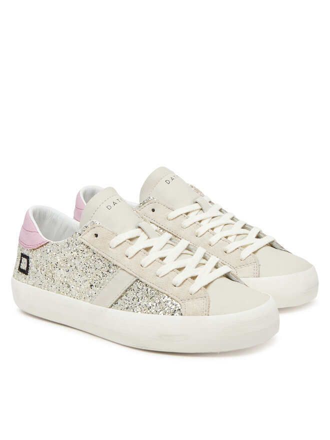 D.A.T.E. Sneakersy D.A.T.E. W421-HL-GL Srebrny