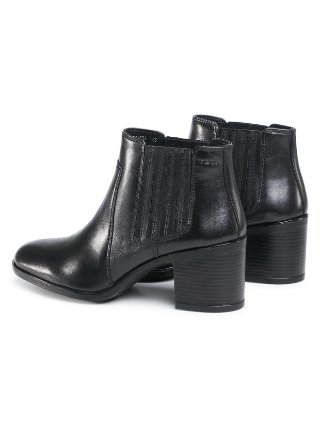 Geox Stiefeletten Geox D New Ashell A D04FSA 000TU C9999 Schwarz