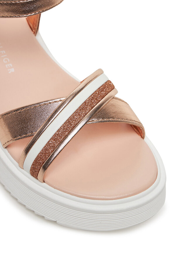 Tommy Hilfiger Sandalias Tommy Hilfiger Sandal T4A2-33800-0569 S Oro rosa