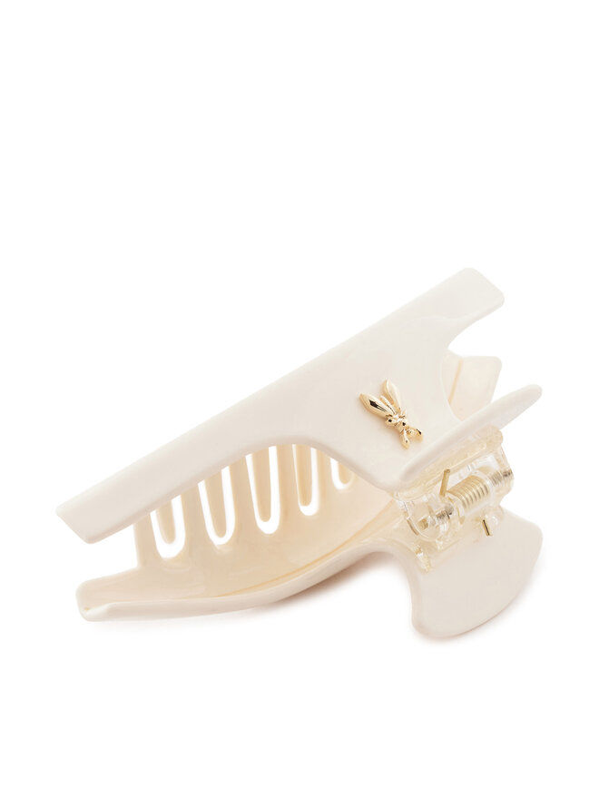 Patrizia Pepe Щипка за коса Patrizia Pepe 2J2553/V042-W338 Екрю