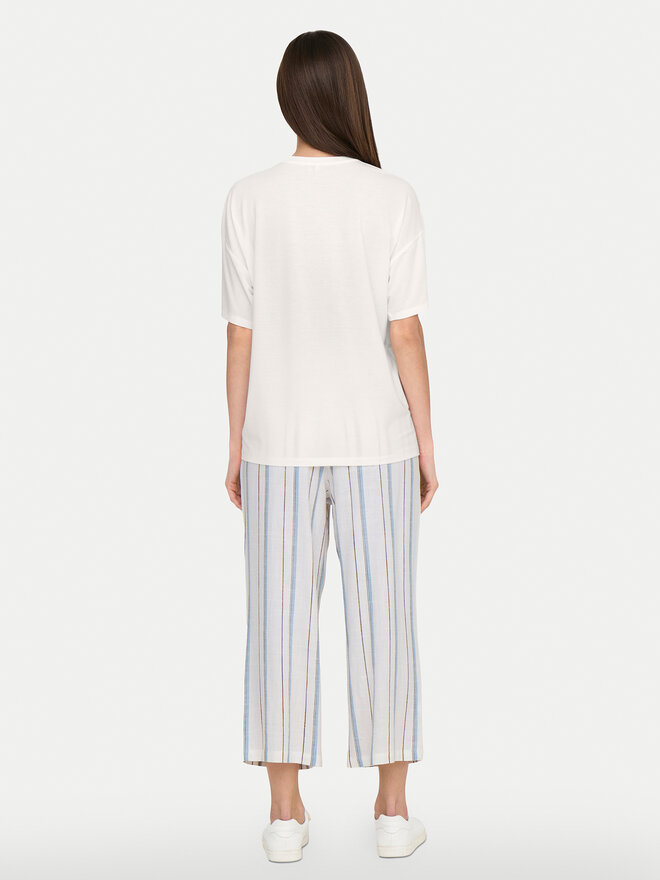 ONLY ONLY Marškinėliai Melina 15342876 Balta Regular Fit